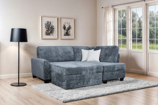 Potter Corner Sofa + Pouf