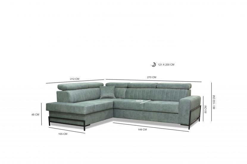 OSLO Corner Sofa