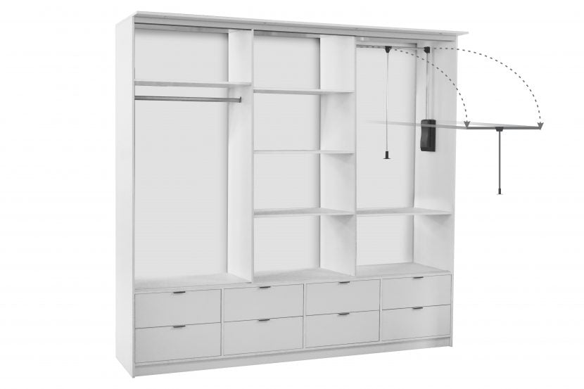 Malaga LED Wardrobe